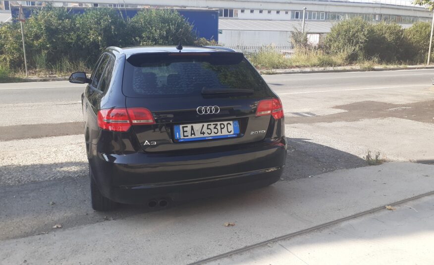 AUDI A3 SPORTBACK 2.0 TDI FAP 140CV S-TRONIC AMBITION